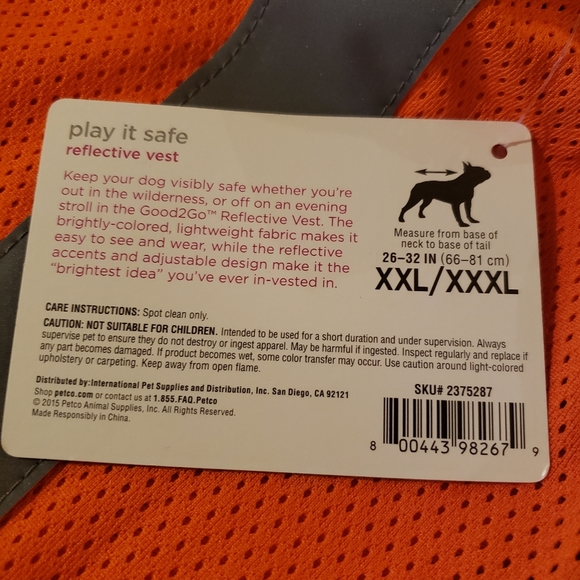 Reflective Dog Safety Vest - Picture 12 of 12